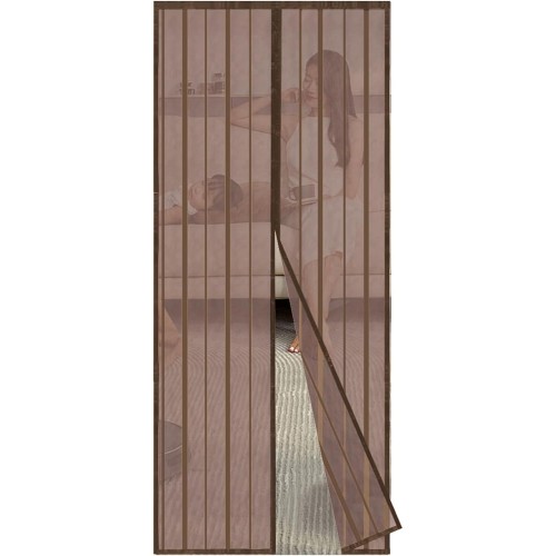 Sekey Magnet Fly Screen Door Curtain for Wood, Iron, Aluminium Doors and Balcony