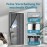 Sekey Magnet Fly Screen Door Curtain for Wood, Iron, Aluminium Doors and Balcony