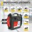 Maxtools, Car Jump Starter, Car Battery Starter, 12 V, Petrol and Diesel Engine, Battery Booster, LED Torch and USB, Yellow and black