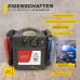 Maxtools, Car Jump Starter, Car Battery Starter, 12 V, Petrol and Diesel Engine, Battery Booster, LED Torch and USB, Yellow and black