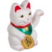 Out of the blue Chinese Lucky Cat Waving Left Paw Decorative Object/Dimensions 20 x 14 cm