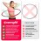 swingfit® Hula Hoop Including Bag & Instructions [English Language Not Guaranteed] For Children & Adults, Exercise for Weight Loss, Fitness, Massage
