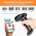 Tera Pro Extreme Performance 1MP Camera Barcode Scanner QR 2D 1D Bluetooth Barcode Scanner Wireless 2.4G with USB Charging Station High Resolution Scanning HW0007