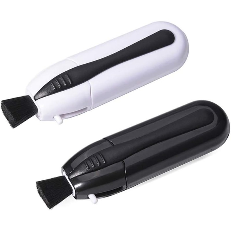 2 in 1 Portable Glasses Cleaner, Peeps Glasses Cleaner, Glasses Cleaner Set, Lens Cleaner for Glasses and Sunglasses etc (Pack of 2)