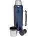 Stanley Classic Legendary Thermos Bottle, 1 L, Keeps Hot or Cold for 24 Hours, Stainless Steel Thermos Flask, BPA-Free, Dishwasher Safe, Nightfall