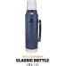 Stanley Classic Legendary Thermos Bottle, 1 L, Keeps Hot or Cold for 24 Hours, Stainless Steel Thermos Flask, BPA-Free, Dishwasher Safe, Nightfall