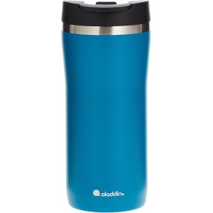 Aladdin Barista Café Stainless Steel Travel Mug, Aqua Blue, 0.25 Litre
