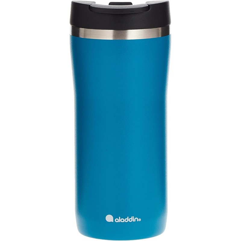 Aladdin Barista Café Stainless Steel Travel Mug, Aqua Blue, 0.25 Litre