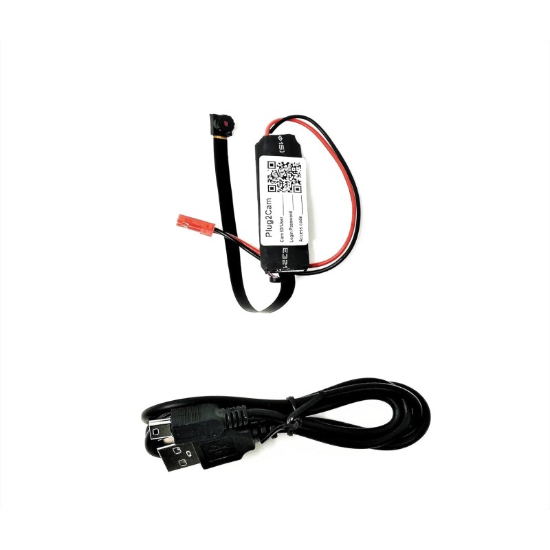 tempo di saldi Hidden Spy Camera HD Wi-Fi that records and transmits audio and video