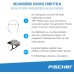 Fischer Erwachsene Fahrradhelm, Radhelm, Cityhelm Urban, S/M oder L/XL, mit beleuchtetem Innenring-System