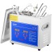 VEVOR Ultrasonic Cleaner 3L Cleaner Ultrasonic Device Ultrasonic Cleaner with Heating Digital Timer for Glasses Jewellery False Teeth Coins