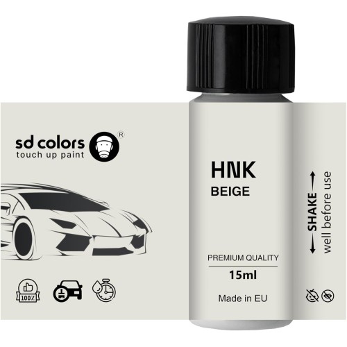 SD COLORS Paint Pen Beige HNK Repair Scratching 15 ml (Colour)