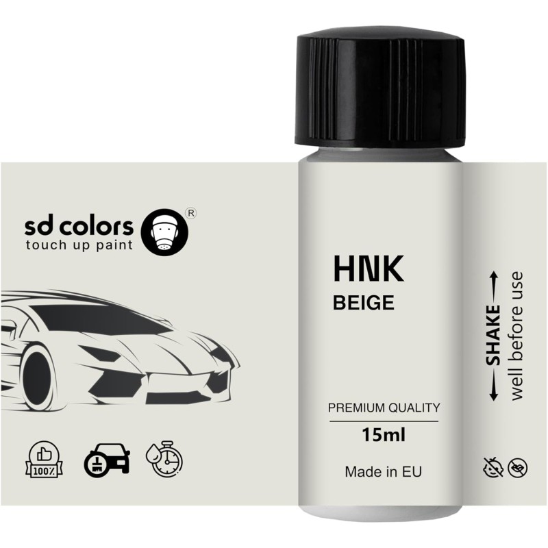 SD COLORS Paint Pen Beige HNK Repair Scratching 15 ml (Colour)
