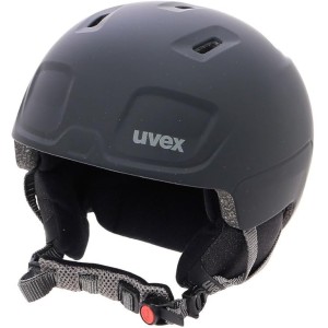 uvex Unisex Youth Heyya Pro Ski Helmet, Black Matt, 54-58 cm