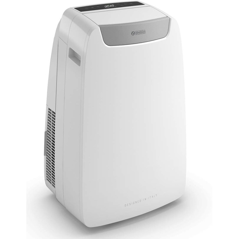 Olimpia Splendid 02029 Dolceclima Air Pro 14 HP Mobile Air Conditioner WiFi Ready 14,000 BTU/h, 3.52 kW, Natural Gas R290, Design Made in Italy