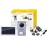 Vimar K40945 Video Calling Kit Includes Hands-Free Touch Screen Video House Phone LCD 7 Inch and WiFi Connection 1 Button Bell Tray Power Supply 24 V with Interchangeable Plugs EU BS US AU, 1 Family