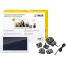 VIMAR K40947 LCD7in Additional Touch Screen Hands-Free Monitor and WiFi Connection for Video Call Kit Power Supply 24V 1A with Interchangeable Plugs EU BS US AU Standard with Accessories White
