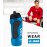 JAKO Unisex - Adult Premium Water Bottle, (0) 0.75 Litre, Blue