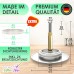 Kitchen Helpis® 2 universal bath plugs, diameter 72 mm, rust-free and high-gloss chrome-plated, 100% leak-proof thanks to precise double seal, plug for all standard bathtubs as height adjustable