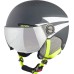 ALPINA ZUPO Visor Q-Lite – High-Quality, Lightweight & Safe Ski Helmet with Contrast Enhancing Visor for Children