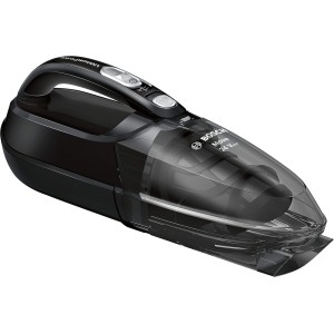 BOSCH BHN24L Table Vacuum Cleaner - 24 V - 45 min Autonomy - 2 Speeds - 400 ml - Triple Cyclone Dust Filtration - Black