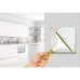 Maclean MCE touch light switch, wall switch, glass switch with colour changing LED backlight, built-in switch, 85 x 85 mm