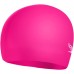 Speedo Junior Plain Moulded Silicone Swimming Cap