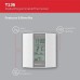 Honeywell Home T136C110AEU T136: Programmable Thermostat, White