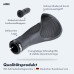 AARON Ergonomic bicycle grips with gel cushioning, ergonomic handlebar grips made of non-slip rubber, handles suitable for e-bike, trekking bike, mountain bike, city bike, touring bike, black
