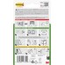 Command Adhesive Strips, Value Pack 14 x 2 Size L (28 Strips), White, Picture Hanging without Drilling, Strips Hold up to 7.2 kg, Residue-Free Removal