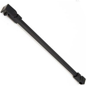 M-Home Wall to Glass Holder Matte Black Stainless Steel for 6mm to 10mm Thick Glass