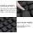 CICMOD Motorcycle Seat Cushion, Air Seat Cushion, Motorcycle Seat Cushion, Inflatable Universal Fit for Motorcycles, Pressure Relief