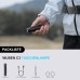 Wuben LED Rechargeable Waterproof Torch with 6 Modes, Small Torch for Outdoors, Camping, Hiking, Emergencies