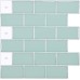 Art3d A17000GN Peel & Stick Tile Mirrors, Kitchen, Gloss Teal Green, 30 x 30 cm