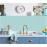 Art3d A17000GN Peel & Stick Tile Mirrors, Kitchen, Gloss Teal Green, 30 x 30 cm