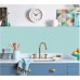 Art3d A17000GN Peel & Stick Tile Mirrors, Kitchen, Gloss Teal Green, 30 x 30 cm