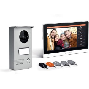 SCS Sentinel Home Video Phone - Wired Video Phone - Door Video Intercom - Video Touch Screen Intercom with Vsiodoor Emblems, White, R 7+ RFID - PVF0042