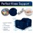 Physician Developed Knee Pillow - Physician Written Manual Included - Medical Memory Foam Wedge for Side Sleepers, Sciatica, Lower Back Pain - Leg Pillow for Side Sleepers