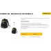 STANLEY STST83307-1 Work Backpack Tool Backpack with Telescopic Handle and Wheels (15 kg Load Capacity, 600 Denier for High Tear Resistance, Removable Organiser, Plastic Feet)