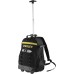 STANLEY STST83307-1 Work Backpack Tool Backpack with Telescopic Handle and Wheels (15 kg Load Capacity, 600 Denier for High Tear Resistance, Removable Organiser, Plastic Feet)