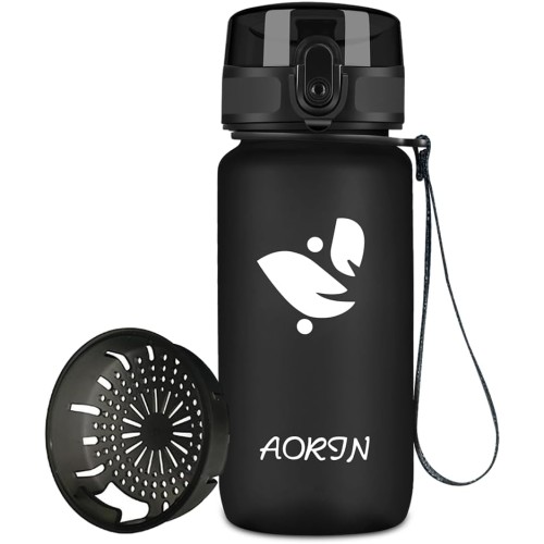 AORIN Water Bottle - 350 ml/500 ml/750 ml/1 L, Water Bottle BPA-Free & Tritan Leak-Proof Sports Bottle, Adults, Water Bottle Children, Fitness, Running, Yoga, Bike, Outdoor
