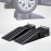 Cartrend 10639 Car Access Ramp Set, 3 Tonnes, Up to 235 mm Lifting Platform, Car Ramp, Ramp Loading Platform with Overrun Protection, Pack of 2