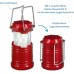 moses. Expedition Nature Campfire Lamp, LED Camping Lamp, Portable Lantern for Camping, Hiking or Camping for Children, with Metal Hanger for Hanging, Red