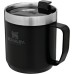 Stanley Classic Legendary Camp Mug Thermal Mug, 354 ml, Keeps Hot for 1.5 Hours - Cold for 3 Hours, BPA-Free, Dishwasher Safe, Stainless Steel Coffee Mug To Go, Matte Black