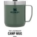 Stanley Classic Legendary Camp Mug Thermal Mug, 354 ml, Keeps Hot for 1.5 Hours - Cold for 3 Hours, BPA-Free, Dishwasher Safe, Stainless Steel Coffee Mug To Go, Green