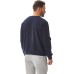 Iron Mountain Mens Recycled Yarn Eco Friendly Antipill Flexible Comfortable Crew Neck Soft Fleece Top Pullover