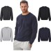 Iron Mountain Mens Recycled Yarn Eco Friendly Antipill Flexible Comfortable Crew Neck Soft Fleece Top Pullover