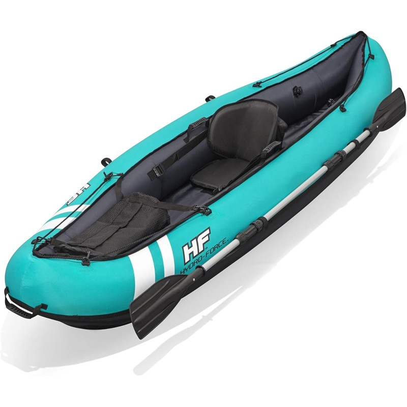 Hydroforce Ventura Kayak Set, Inflatable Boat Set with Hand Pump, Paddle and Storage Bag, Multiple Styles