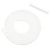 Amazon Basics Cable Tidy Ideal for Tidying and Protecting Cables from Pets, 2.5 m, White (formerly AmazonCommercial brand)