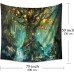 Zodight Tree of Life Tapestry, with Waterfalls and Elves Under Old Enchanted Tree, Psychedelic Forest Wall Decoration, Wall Hanging for Bedroom, Living Room, Dorm